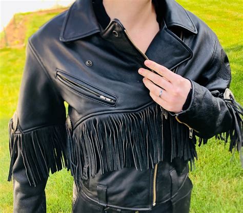 Harley Davidson Vintage Leather Jacket 1 Miranda Candice Flickr