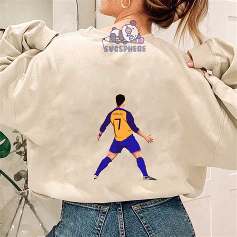 Cristiano Ronaldo Svg Al Nassr Svg Cr Svg Ronaldo Silho Inspire