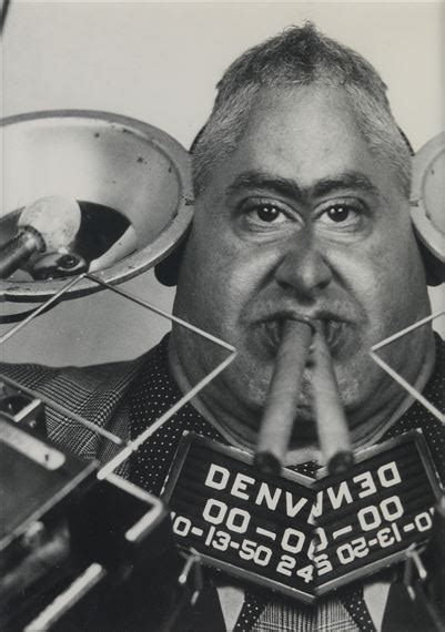 Weegee Self Portrait Distortion Circa 1950 Mutualart