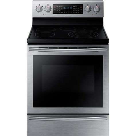 Samsung 30 in. 5.9 cu. ft. Flex Duo Double Oven Electric Range with ...