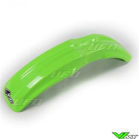 Ufo Front Fender Green Kawasaki Kx Kx