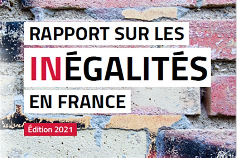 Observatoire Des Inégalités Rapport Sur Les Inégalités En France