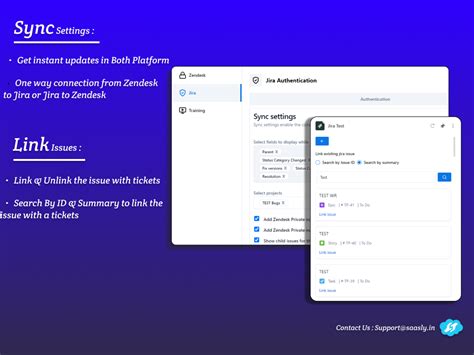 Atlassian Jira By Saasly App Integration With Zendesk Support