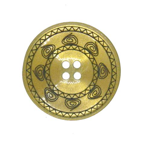 DECORATIVE COAT BUTTONS GOLD 23mm 25.5mm - Nasias Buttons