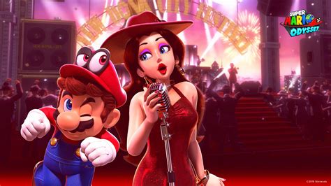 Download Pauline Mario Mario Video Game Super Mario Odyssey Hd Wallpaper