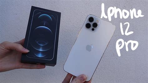 New Iphone 12 Pro Unboxing And First Impressions Youtube