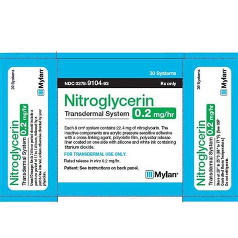 Nitroglycerin: Angina Relief Tablets, Sprays & Creams — Mountainside ...