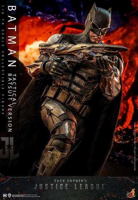 Hot Toys Justice League Batman Tactical Suit Sixth Scale Figure Comic Concepts