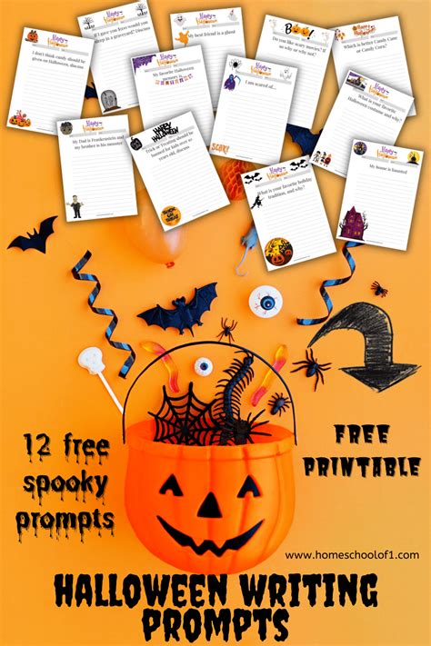 Free Printable Halloween Writing Prompts