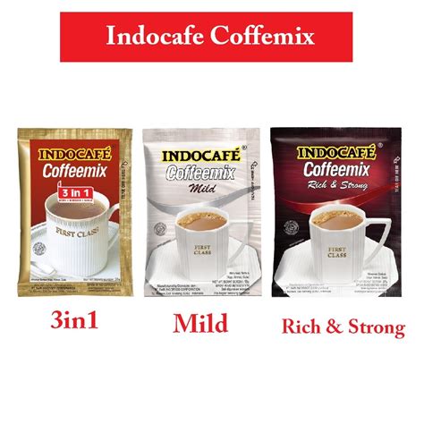 Jual Indocafe Coffeemix 3in1 Varian Rich Strong Renceng 10 Pcs