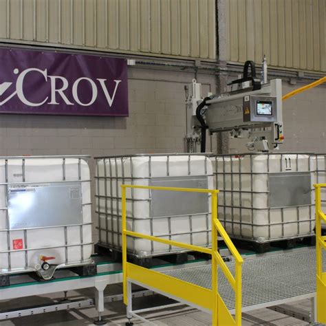 SP2 Semiautomatic IBC Filling Line Aicrov