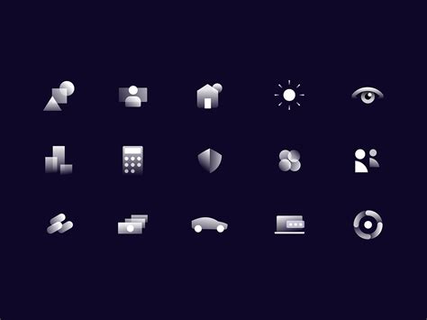 AICPA Icon Set by Daniel Myer on Dribbble