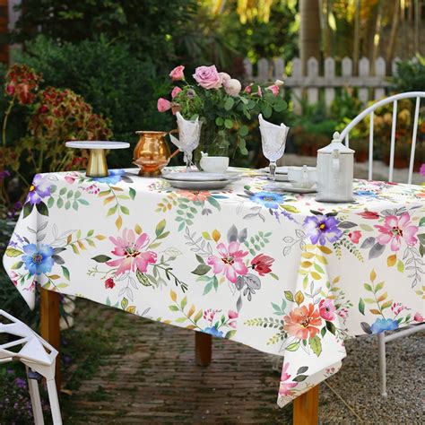 floral table cover 6