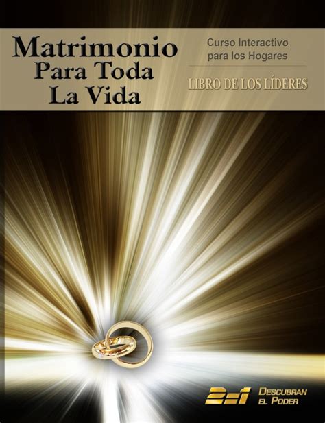 Manual Del Líder Matrimonio Para Toda La Vida Iglesia Impresion