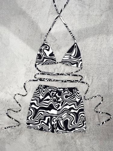 The Multiway Bikini Top Hot Pants Set Diverse Design