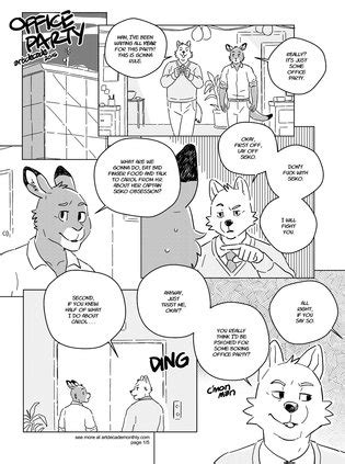 Office Party Luscious Hentai Manga Porn