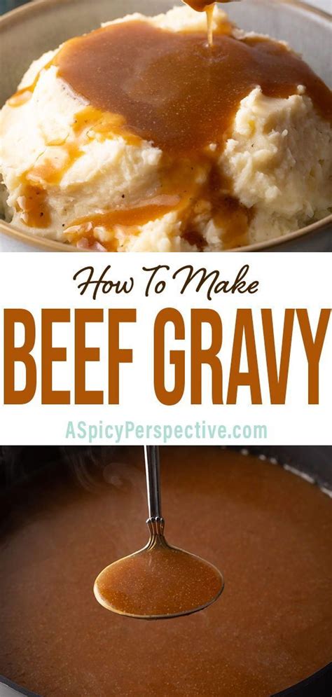 Easy Beef Gravy Recipe How To Make Brown Gravy Artofit