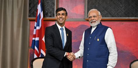 PM Modi And Britains Sunak Meet At G20 Discuss Ways To Boost Trade