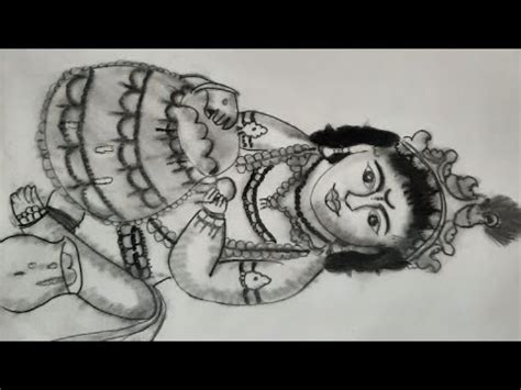 How To Draw Laddu Gopal Ji YouTube