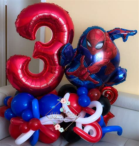 Spider Man Balloon Bouy Fiesta De Spiderman Decoracion Fiesta De