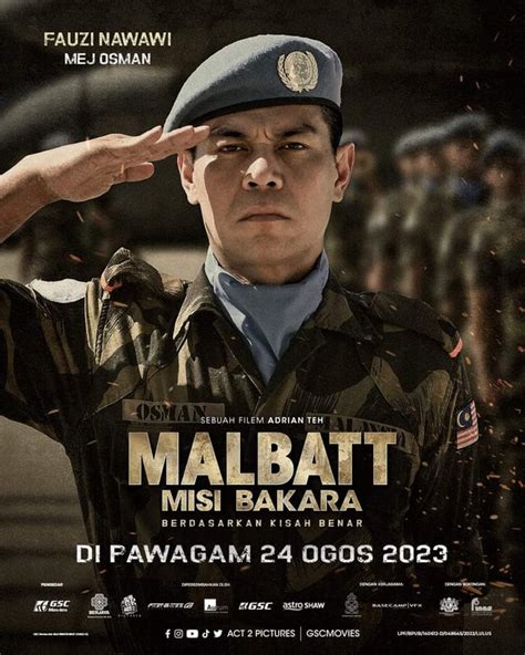 "MALBATT : Misi Bakara" official cast poster and movie poster. : r/malaysia