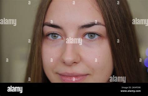 Girl Eye With Natural Beauty In Portrait Stock Videos And Footage Hd And 4k Video Clips Alamy