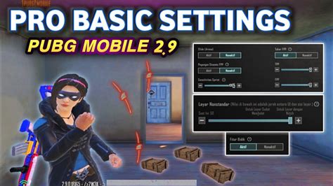 Rahasia Basic Setting Pubg Mobile Settingan Dasar Pubg Terbaru Untuk