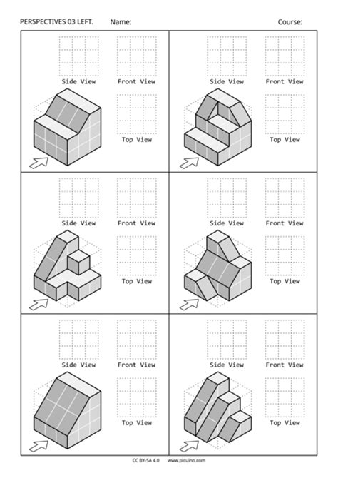 Views Technical Drawing Picuino