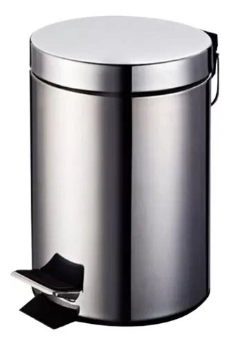 Cesto Lixo 3l Inox Cozinha E Banheiro Pedal Abre Tampa Frete grátis