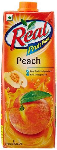 Real Peach Fruit Juice Packaging Size 1 L Packaging Type Tetra Pack At Best Price In Athgarh