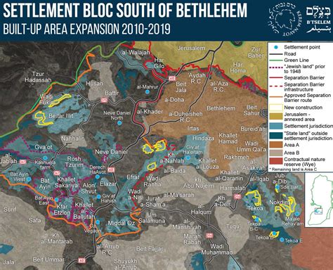 Israel Settlement Map 2020 : The Settlements Palestine Portal / An ...