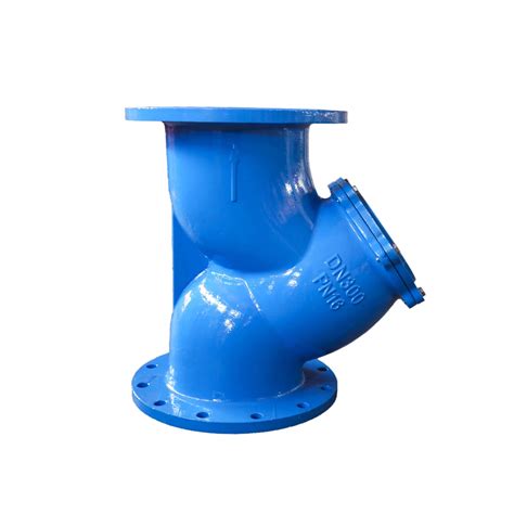 Y Type Cast Iron Ductile Iron Strainer With Stainless Steel Filter