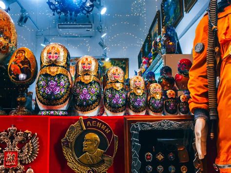 MOSCOW, RUSSIA - JANUARY 31, 2020: Matryoshka Dolls and Other ...