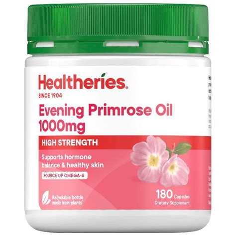 Buy Healtheries Evening Primrose Oil 1000mg 180 Capsules Online At