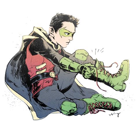 Damian Wayne by Haining-art on DeviantArt