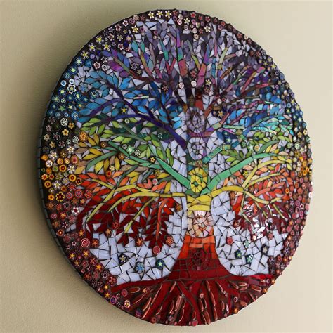 Chakra Tree Of Life Mosaic Design Study How To Mosaic Blog