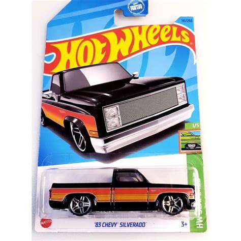 Hot Wheels 83 Chevy Silverado Shopee Brasil