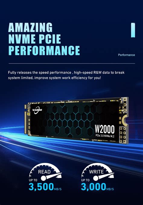 Walram M 2 PCIe3 0 SSD 256Gb M2 NVME 128GB 512GB 1TB Solid State Disk