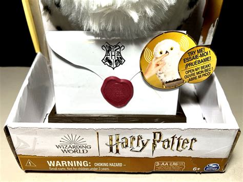 Enchanting Hedwig Harry Potter Interactive Owl With Over Sounds And