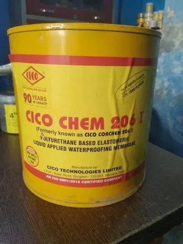 Cico Chem Liquid Waterproofing Membrane Packaging Size Drum Yellow