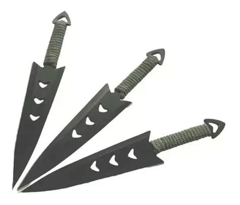 Kunai Set 3 Cuchillos Lanzar Balanceados Nova Mercado Libre