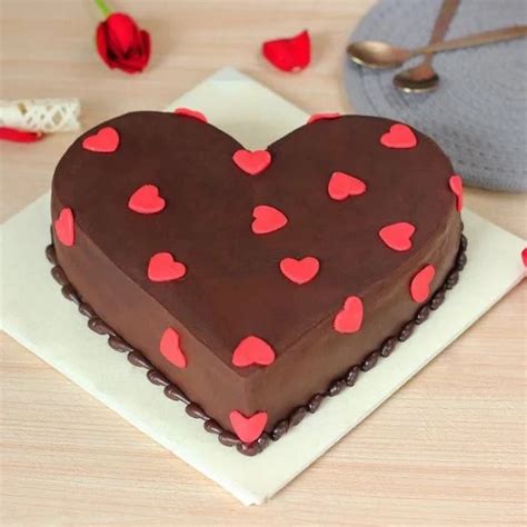 Heart Shaped Chocolate Cake Chocolate Cake Yummy Cake