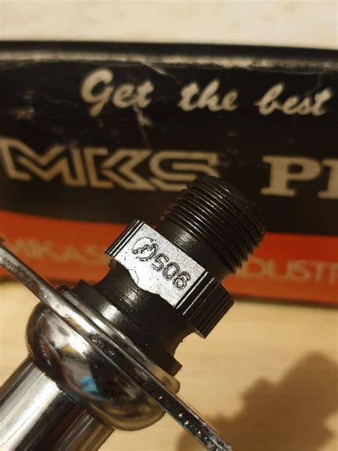 Vintage Mks Pedals No Unused New Old Stock Sports Equipment