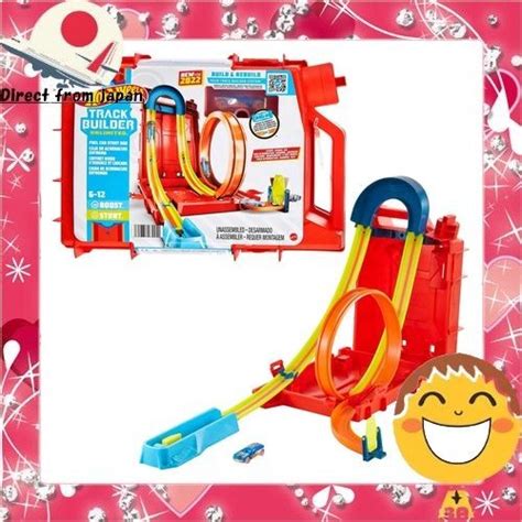 Hot Wheels Truck Builder Stunt Box พรอมรถมน 1 คน รถเหลก อาย 6 ป HDX78 สงตรงจาก