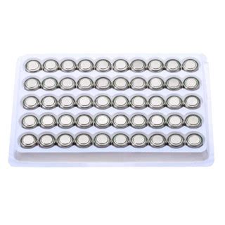 800Pcs Ag13 A76 Lr44 1 5V Alkaline 357A S76e G13 Coin Shaped Cell