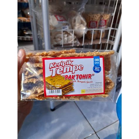 Jual Keripik Tempe Pak Tohir Kotak Makanan Gurih Makanan