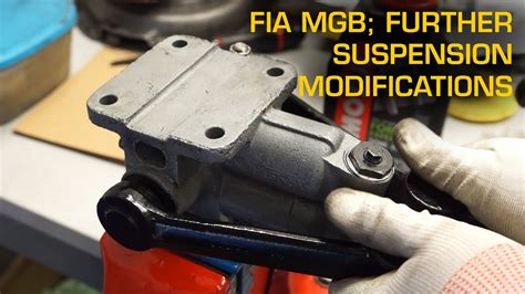 Fia Mgb Suspension Modifications Adjustable Front Lever Arm Dampers