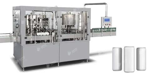 Canned Carbonated Filling Machine Production Line Luye