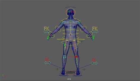 Artstation 3d Character Rig