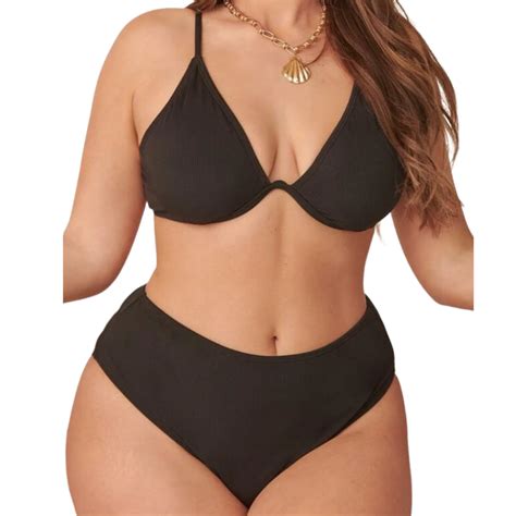 Plus Size Push Up Bikini Natalie In The City